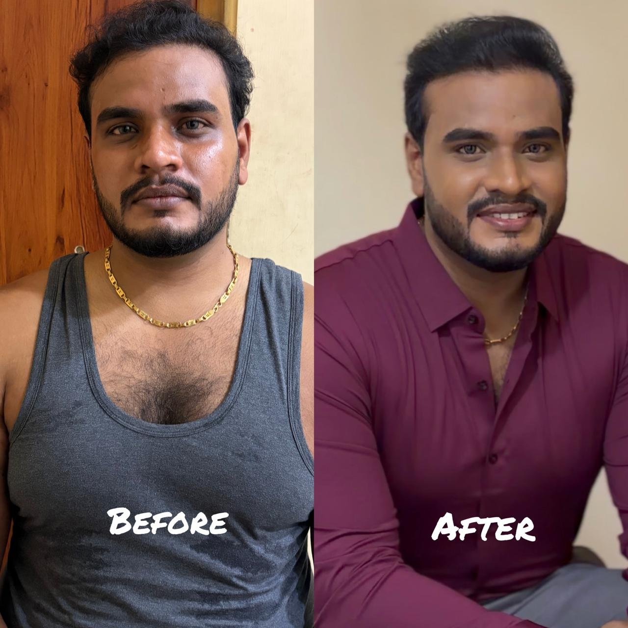 Groom Makeup Before After Chennai